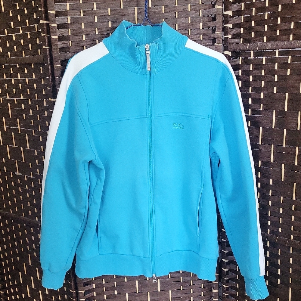 Boss Blue and White Women's Jacket